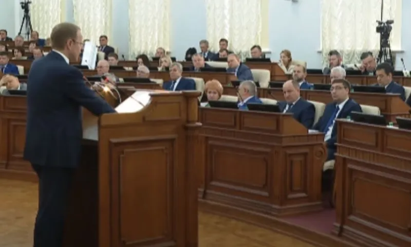 Депутаты АКЗС приняли отчёт губернатора Виктора Томенко