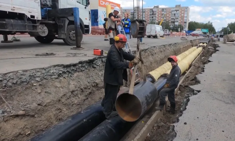 Около двух миллиардов рублей выделили на ремонт теплосетей Барнаула