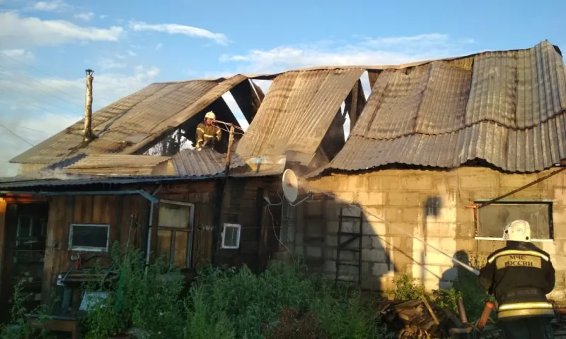 Два пожара ликвидировали в селах Алтайского края