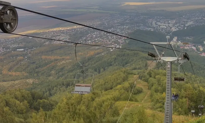 Канатную дорогу в Белокурихе временно закрыли, признав небезопасной