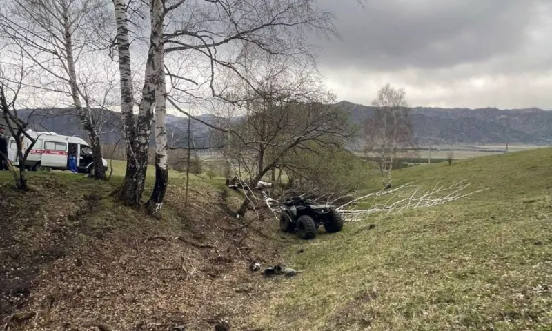 Туристы на квадроцикле пострадали в Чемальском районе