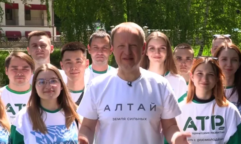 Алтайский край принимает участие в первом Всероссийском телемарафоне #ВМЕСТЕЗДОРОВО