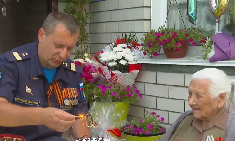 100-летний юбилей отметила ветеран Великой Отечественной войны из Барнаула 