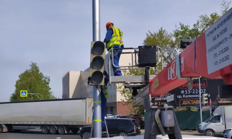 Новый светофор появится на пересечении улиц в Барнауле