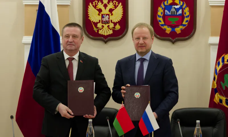 Алтайский край и Республика Беларусь намерены нарастить товарооборот за счет углубления промышленной кооперации