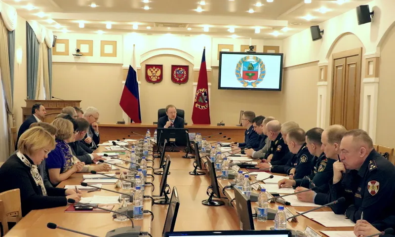 Виктор Томенко поручил создать информационную систему для учета данных о лицах, отбывших наказание в Алтайском крае