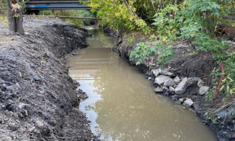 Водопропускную способность реки Пивоварки восстановили в Барнауле