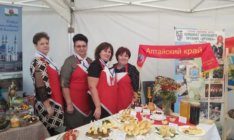 Столовую Завьяловской школы-интерната признали одной из лучших в России