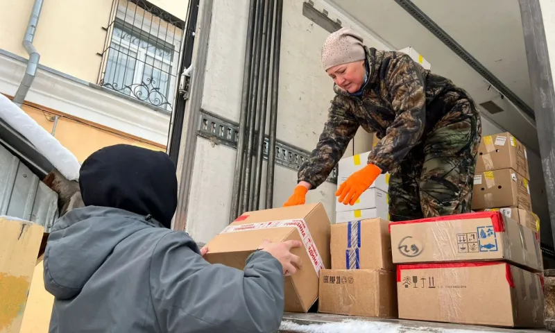 Гуманитарную помощь мобилизованным отправили от штаба Комитета семей воинов Отечества в Барнауле