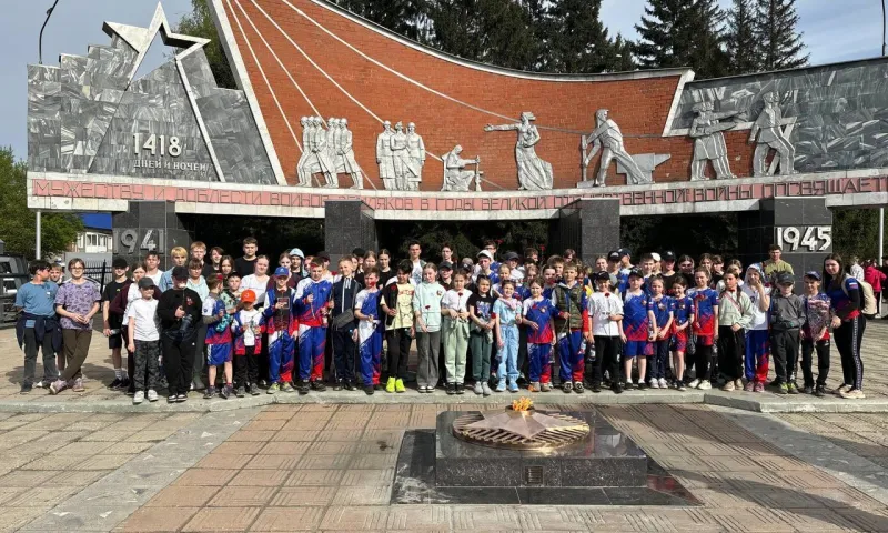 Легкоатлетический пробег «Кольцо Победы» прошел в Рубцовске 