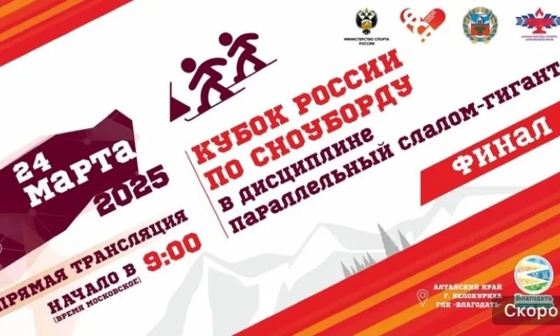 Прямая трансляция финальных этапов Кубка России по сноуборду в Белокурихе