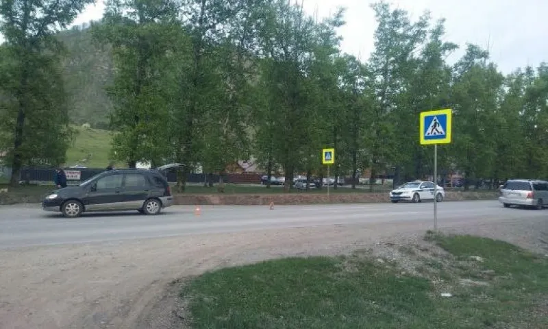 Турист за рулем иномарки сбил ребенка на Алтае