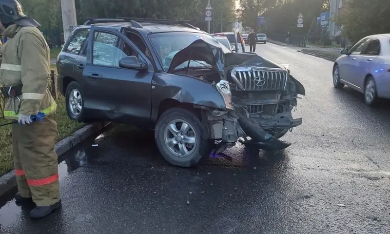 Бийчанин на автомобиле врезался в дерево. Есть пострадавшие