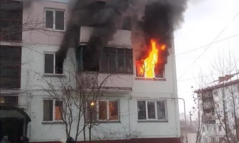 Мужчина погиб в страшном пожаре в Бийске