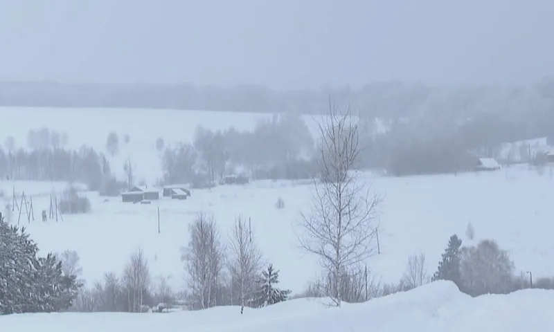 В Баевском районе похолодало до -44 