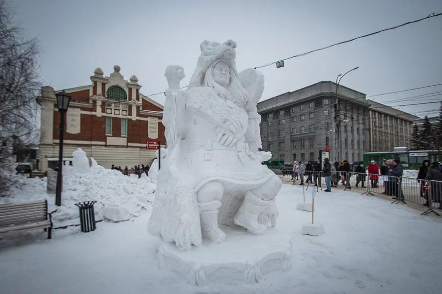 Работа новосибирских мастеров «Танец шамана»